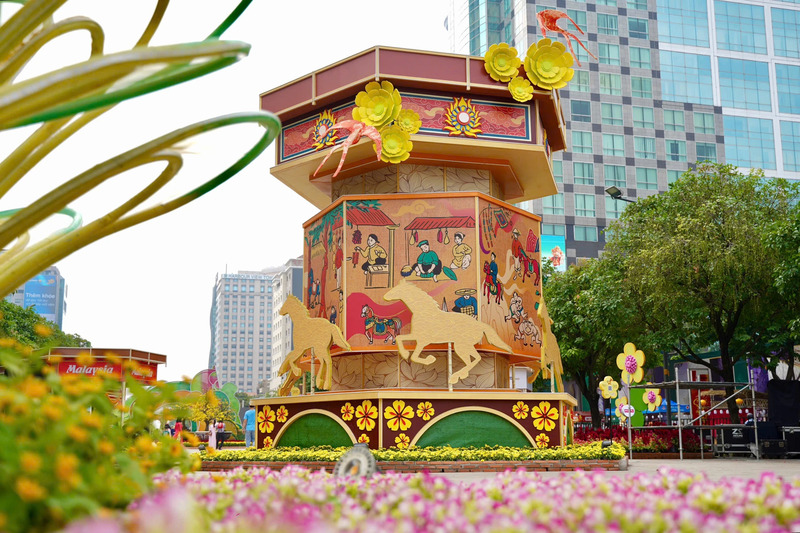 Tham quan Đường hoa Nguyễn Huệ Tết Bính Ngọ 2026 chi tiết 8