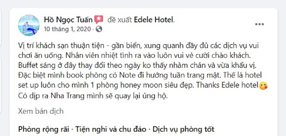 Edele Hotel - Nơi lý tưởng cho du khách nghỉ chân tìm kiếm sự thoải mái và tiện nghi ở Nha Trang 18