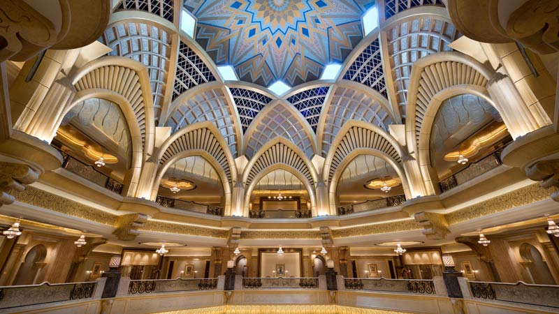 Emirates Palace, khách sạn dát vàng 7 sao xa hoa bậc nhất Abu Dhabi 6