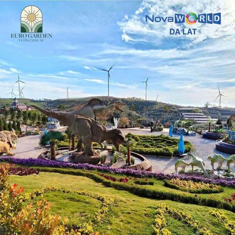 Euro Garden Cầu Đất, check-in góc trời Âu giữa đồi chè 2