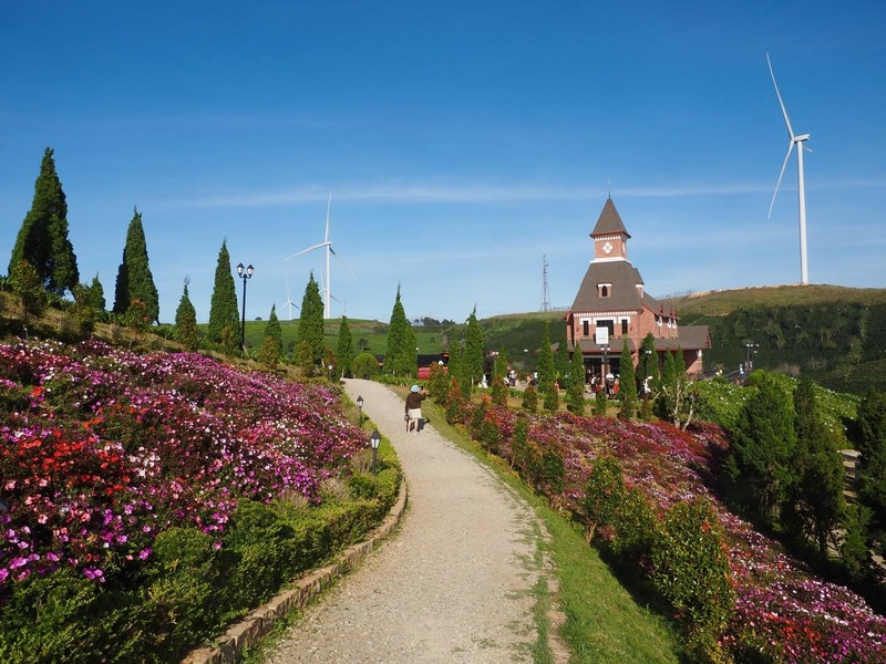 Euro Garden Cầu Đất, check-in góc trời Âu giữa đồi chè 3