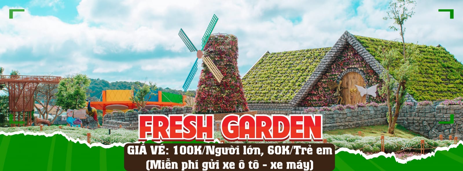 Fresh Garden Dalat – Vườn hoa khổng lồ khoe sắc rực rỡ giữa lòng Đà Lạt 2