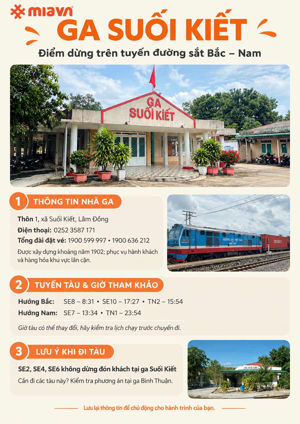 Tổng hợp thông tin ga Suối Kiết, ga tàu tại Bình Thuận cũ 2