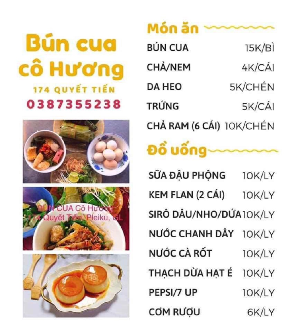 Ghé Bún mắm cua cô Hương để thưởng thức đặc sản độc đáo của phố núi 4