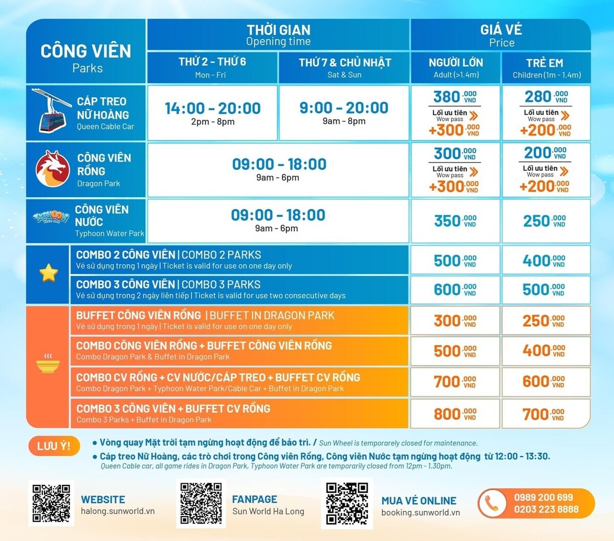 Công viên nước Hạ Long, không gian giải trí cực chất tại Sun World 3