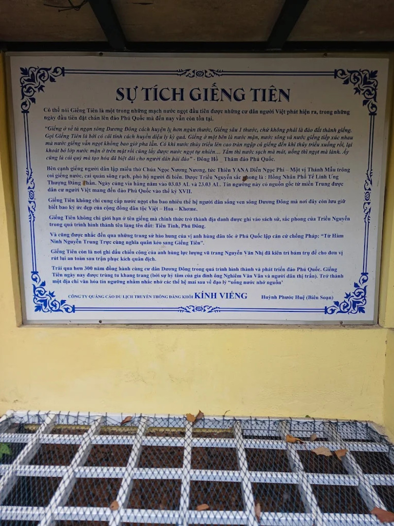 Giếng Tiên Phú Quốc nơi gắn liền với sự tích về triều Nguyễn 9