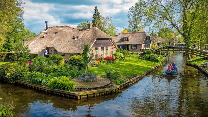 Giethoorn, ngôi làng yên bình tựa chỉ có trong cổ tích 3