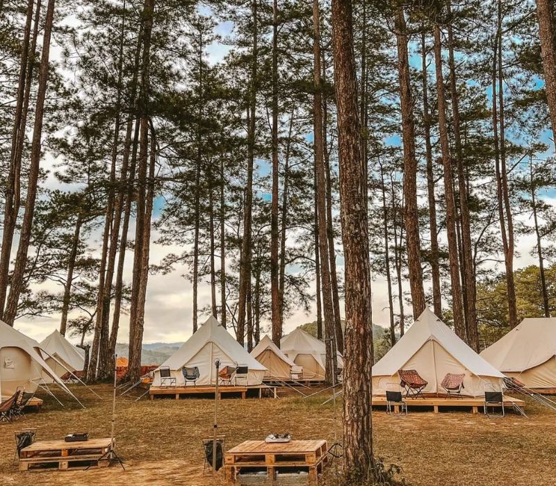 15 khu glamping sang chảnh giữa thiên nhiên đẹp nhất Việt Nam 11