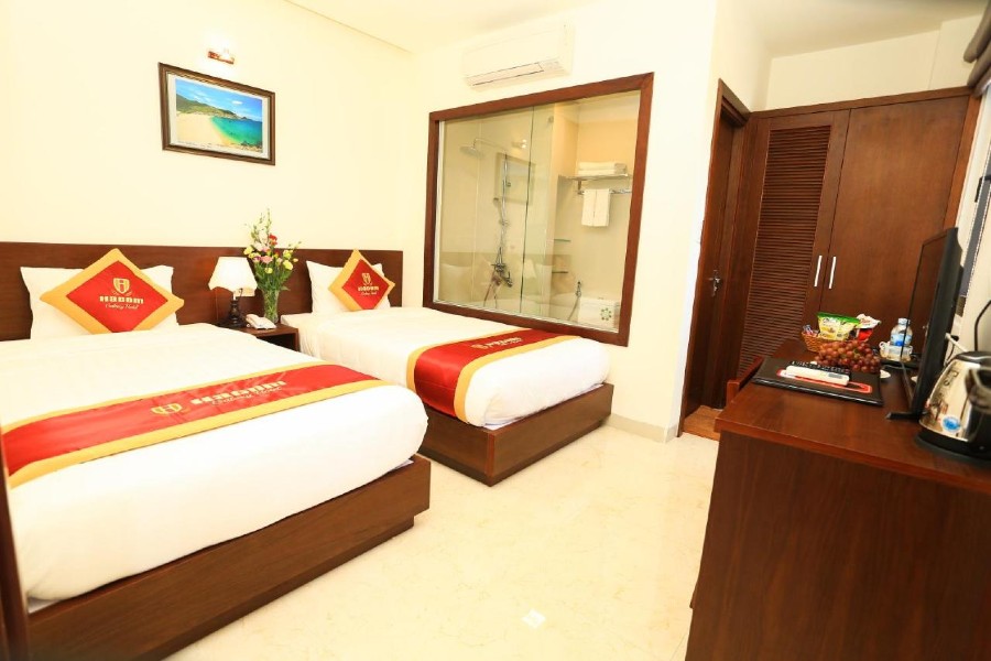 Hacom Galaxy Hotel, khụ nghỉ dưỡng chất lượng, có view đẹp cạnh biển Ninh Chữ 7