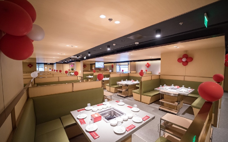 Review nhà hàng lẩu Haidilao Bình Dương AEON Mall Canary 3