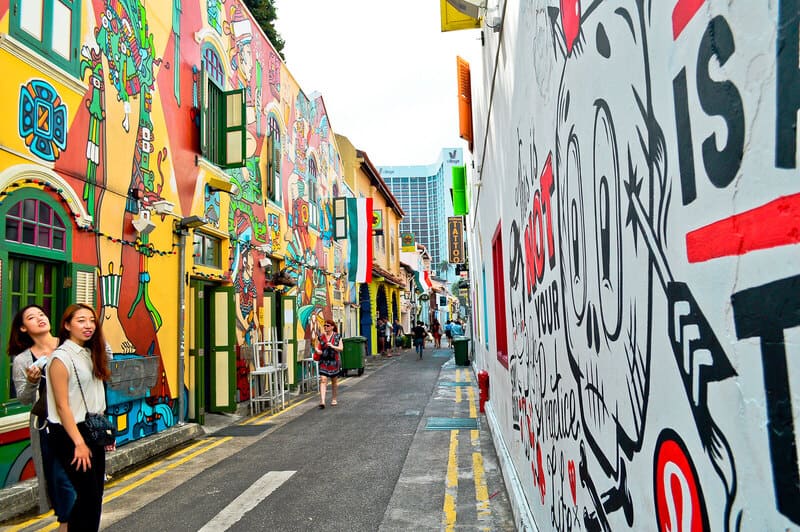 Khám phá Haji Lane Singapore, cung đường mua sắm thú vị 2