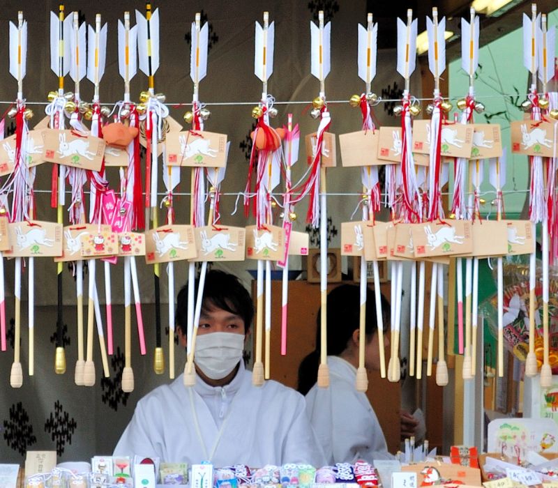 Hamaya Nhật Bản là gì? Trải nghiệm thỉnh mũi tên may mắn đầu năm 4