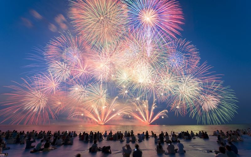 Hanabi Nhật Bản: Lễ hội pháo hoa truyền thống đẹp nhất mùa hè 2