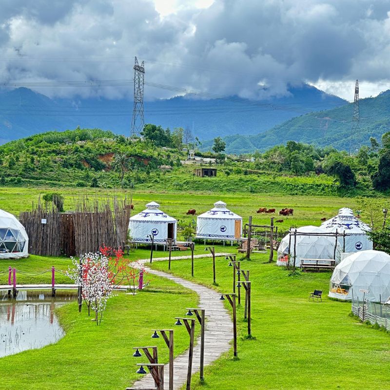 Hani Glamping Đà Nẵng trải nghiệm cắm trại tựa giữa miền Mông Cổ 12