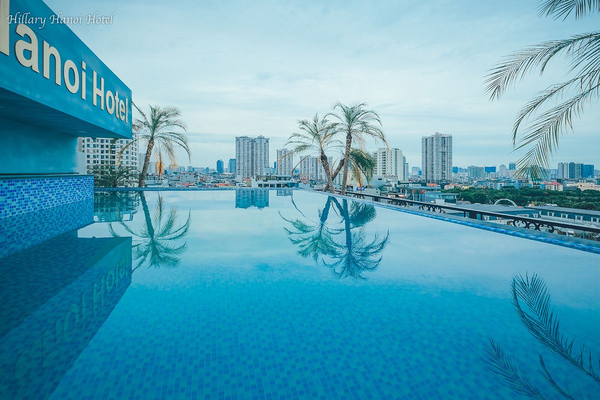 Hillary Hanoi Hotel, khách sạn có hồ bơi vô cực trên cao 17