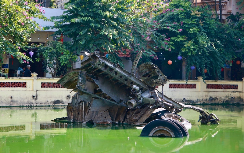 Hồ Hữu Tiệp: Di tích lịch sử B52 kiêu hãnh giữa lòng Hà Nội 7