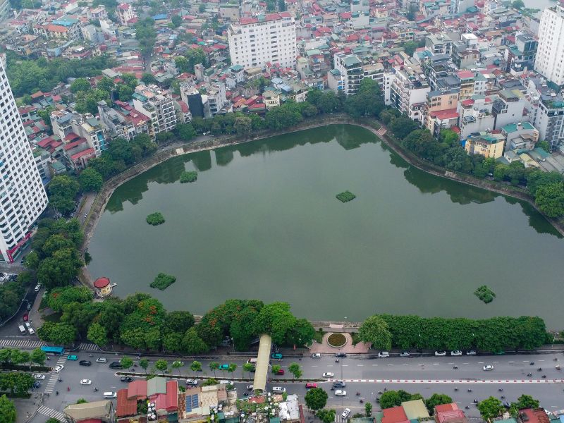 Hồ Ngọc Khánh: Không gian cổ kính giữa phố phường Ba Đình 2