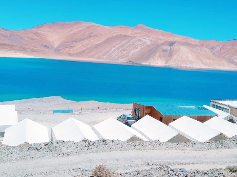 Hồ Pangong tấm gương xanh trong như ngọc ở Ladakh Ấn Độ 6