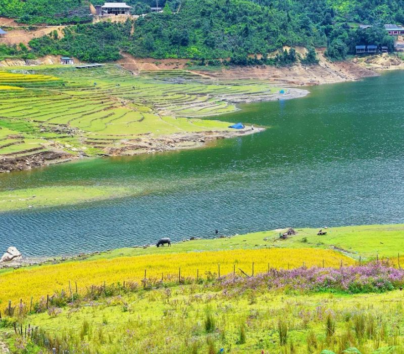 Hồ Séo Mý Tỷ: Ốc đảo lưng chừng trời cao nhất Việt Nam 3