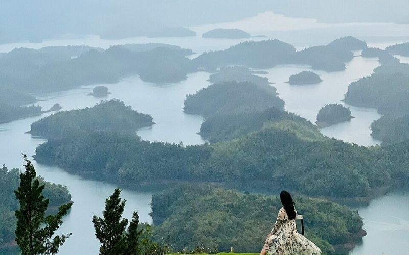 Hồ Tà Đùng Đắk Nông, nơi cảnh sắc thiên nhiên hòa quyện hữu tình