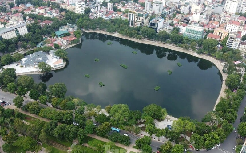 Hồ Thiền Quang: Góc xanh bình yên giữa lòng Hà Nội 3