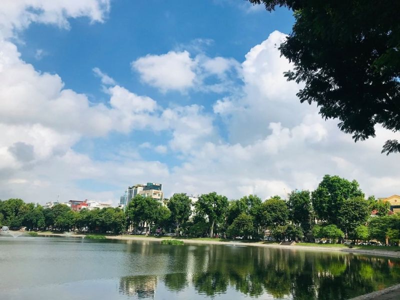 Hồ Thiền Quang: Hòa mình vào không gian thơ mộng giữa thủ đô Hà Nội 2
