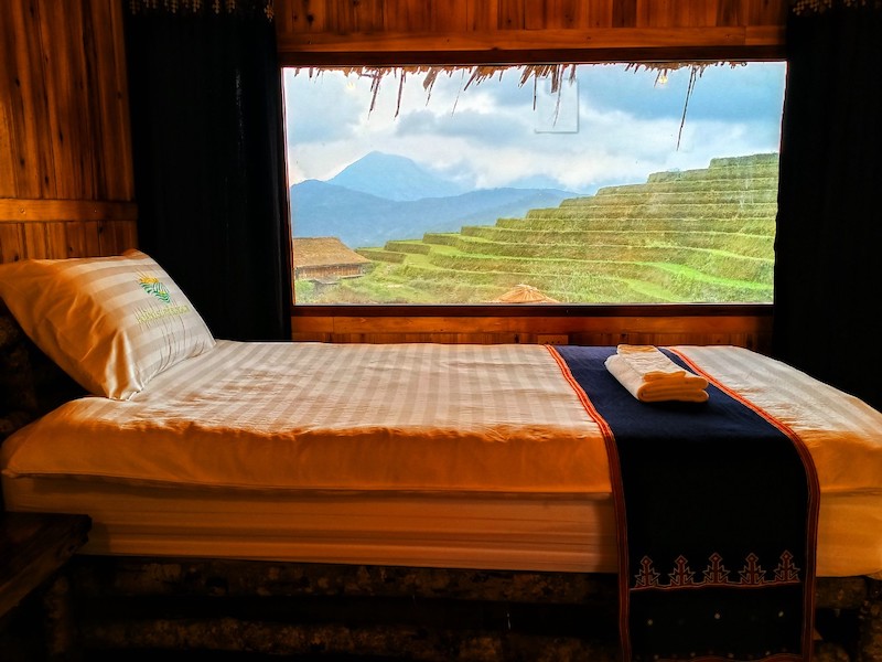 Hoàng Su Phì Bungalow, nơi nghỉ dưỡng ngắm đồng lúa đẹp nhất Hà Giang 4
