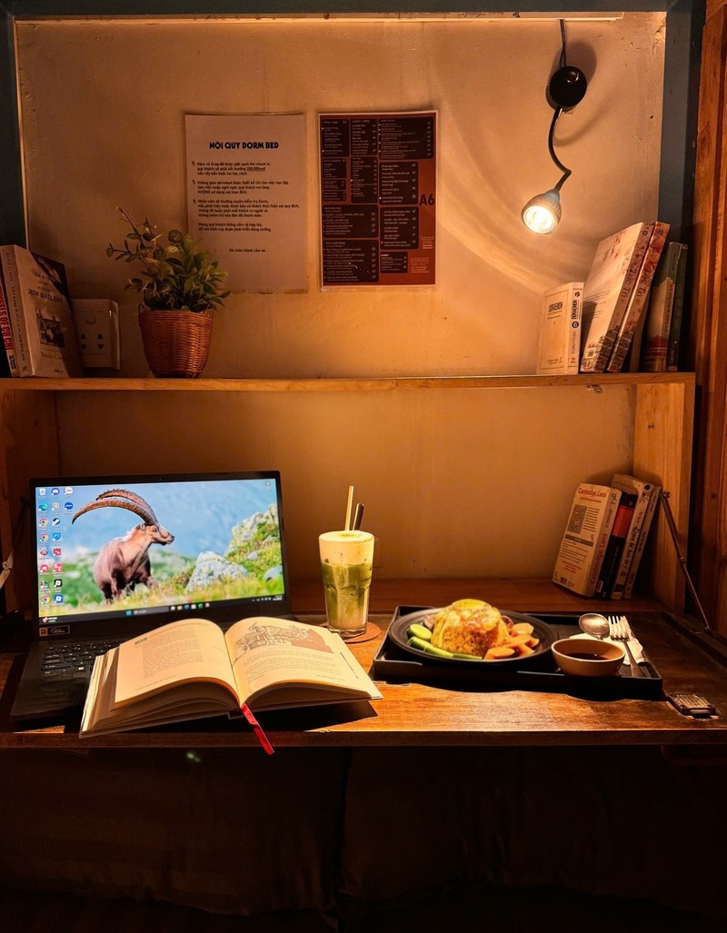 Hơi Béo Cà Phê: Quán cafe bed riêng tư giữa lòng quận 1 9