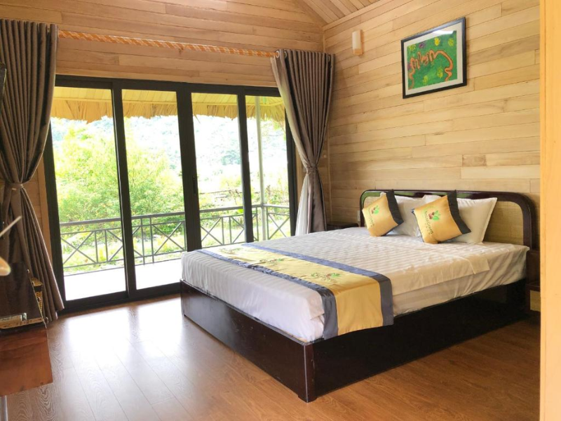 10 homestay gần thác Bản Giốc có view núi, ruộng và làng đá đẹp 8