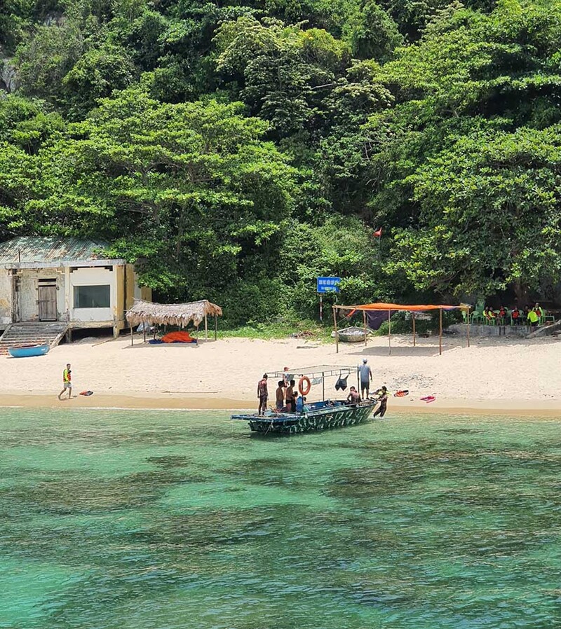 Hòn Sơn Chà (Hòn Chảo), đảo Ngọc hoang sơ với vẻ đẹp thanh bình 4