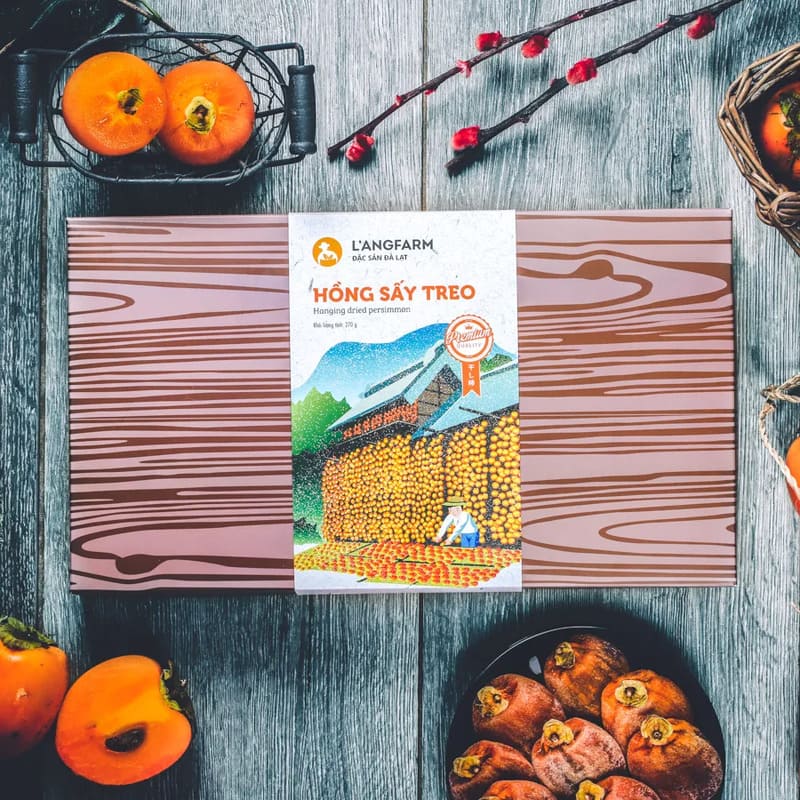 Hồng treo gió Đà Lạt: Thức quà đặc sản đầy hoài niệm về xứ mộng mơ 5