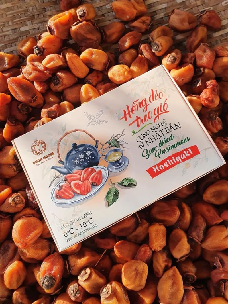 Hồng treo gió Đà Lạt: Thức quà đặc sản đầy hoài niệm về xứ mộng mơ 9