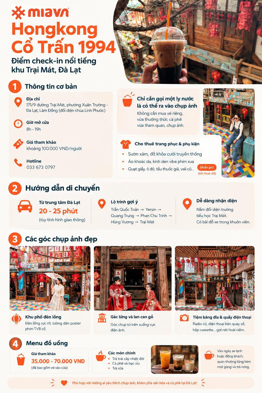 Hongkong Cổ Trấn 1994, địa điểm chụp ảnh hot tại Đà Lạt 2