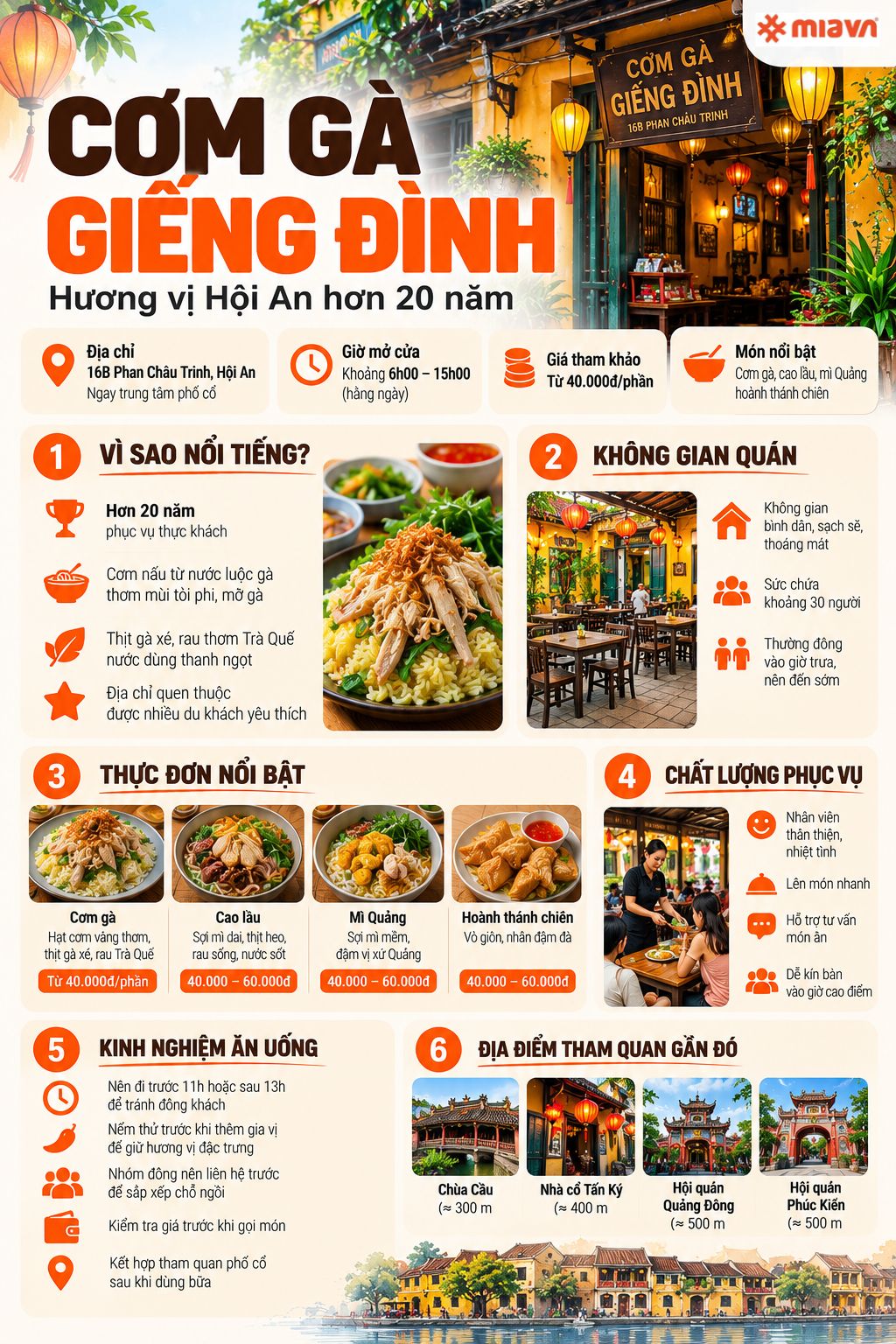Review cơm gà Giếng Đình Hội An từ thực đơn đến giá bán 2