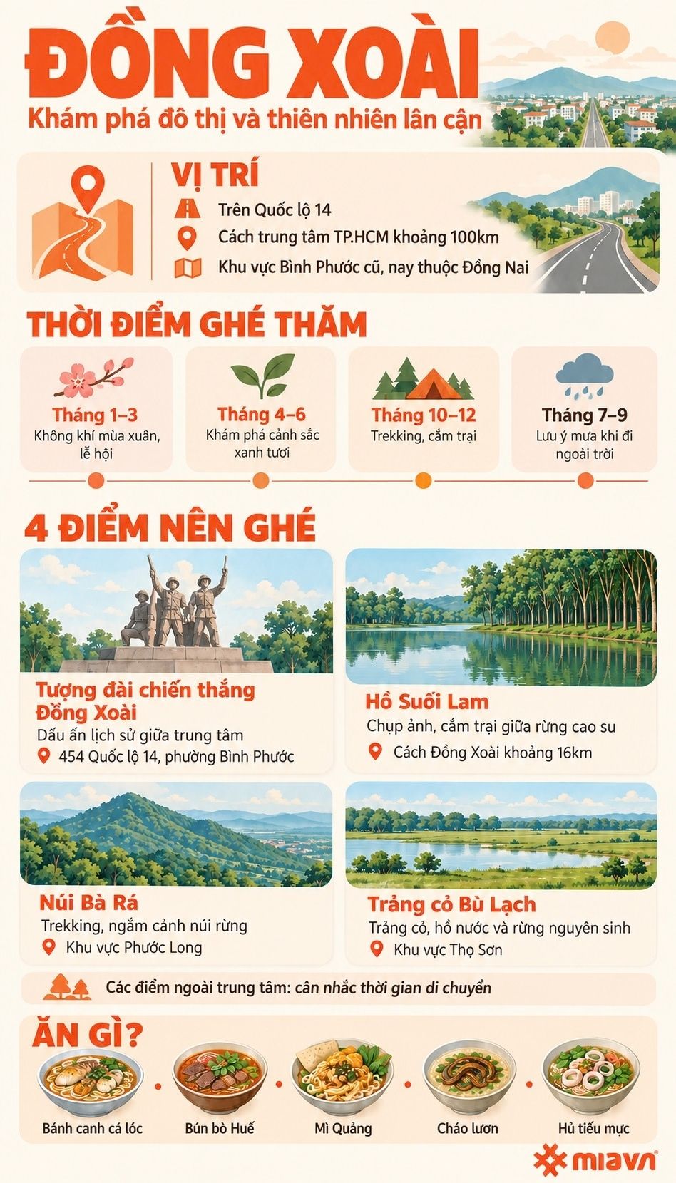 Khám phá Đồng Xoài, vùng đất trẻ hùng vĩ bên bờ đại ngàn 2