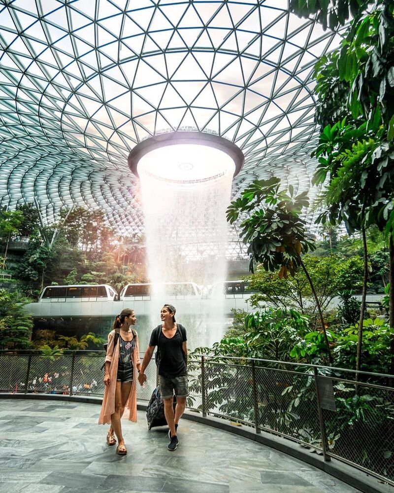 Jewel Changi kiệt tác kiến trúc hài hòa với thiên nhiên tại Singapore 3