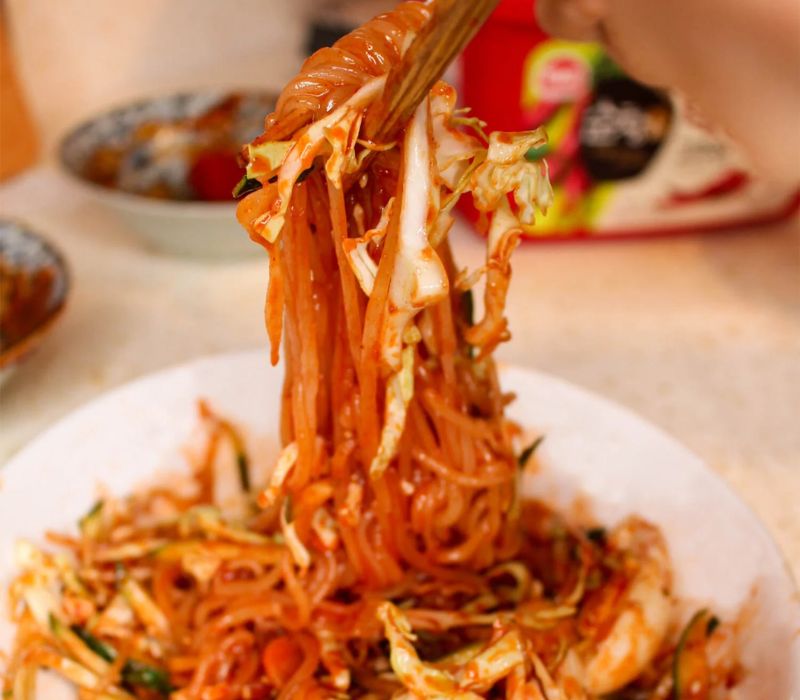 Review mì jjolmyeon Hàn Quốc dai cay gây nghiện ai cũng phải thử 4