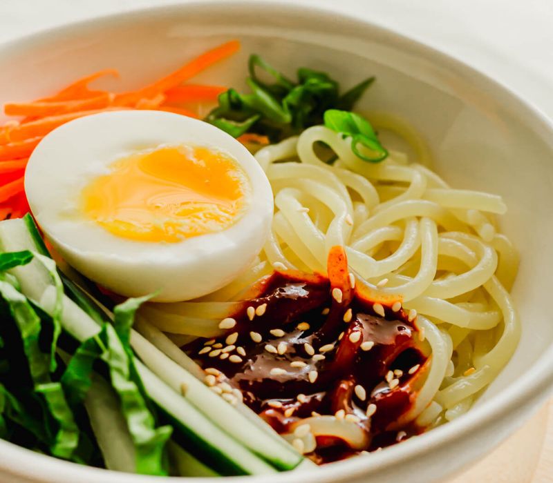 Review mì jjolmyeon Hàn Quốc dai cay gây nghiện ai cũng phải thử 5