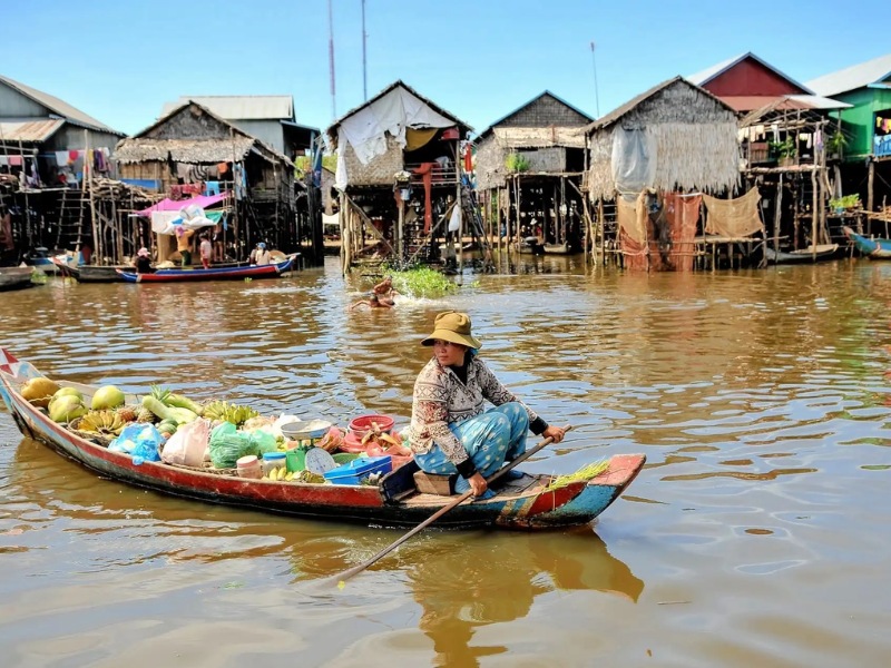 Kampong Phluk, làng nổi độc đáo giữa rừng ngập mặn Campuchia 4