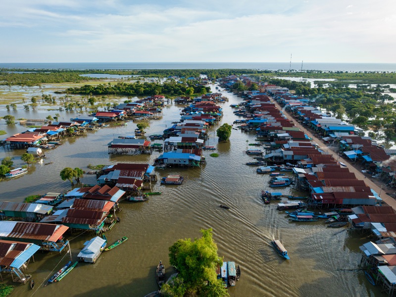 Kampong Phluk, làng nổi độc đáo giữa rừng ngập mặn Campuchia 5