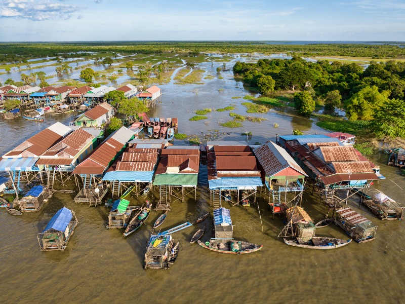 Kampong Phluk, làng nổi độc đáo giữa rừng ngập mặn Campuchia 7