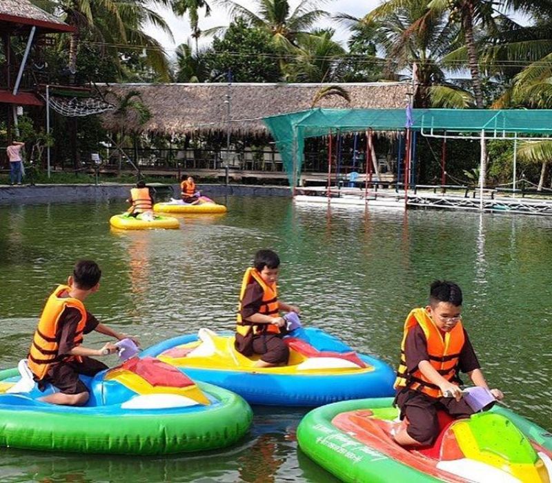 Review KDL sinh thái ven sông Bình Mỹ: Kinh nghiệm vui chơi, ăn uống 4