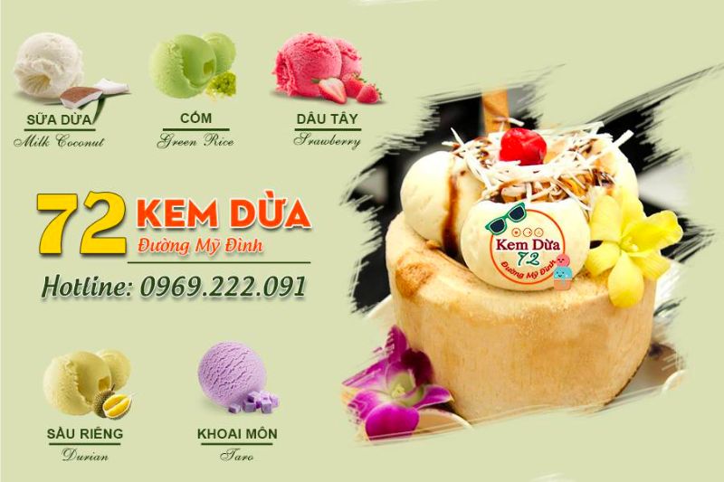 Top 6 địa chỉ thưởng thức kem Côn Đảo dừa đất ngay tại Hà Nội 10