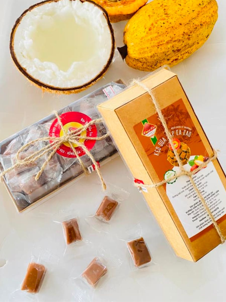 Kẹo dừa Hồng Vân nổi tiếng với hương vị đặc biệt độc đáo 6
