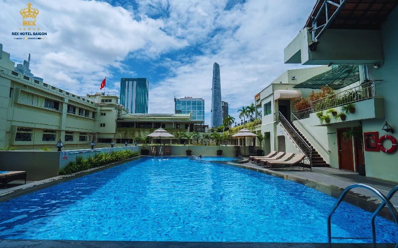 Trải nghiệm khách sạn Rex Sài Gòn 5 sao bậc nhất Quận 1 12