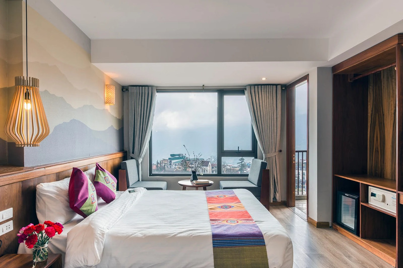 Khách sạn Sapa Panorama trung tâm Sapa với view núi đẹp 4