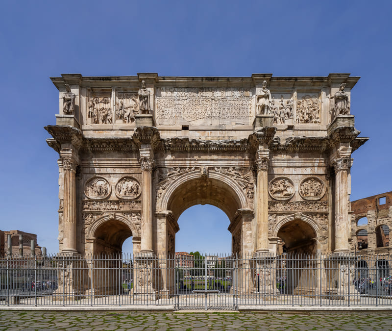 Khải Hoàn Môn Constantinus, tuyệt tác kiến trúc tại Roma 2