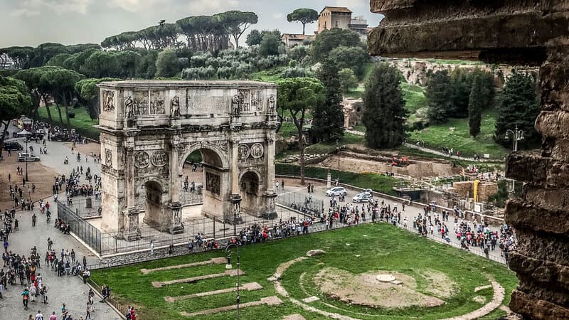 Khải Hoàn Môn Constantinus, tuyệt tác kiến trúc tại Roma 3