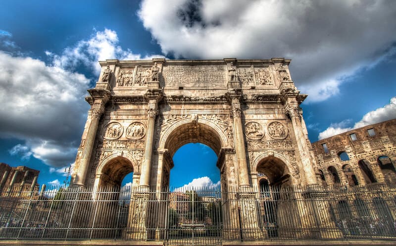 Khải Hoàn Môn Constantinus, tuyệt tác kiến trúc tại Roma 4