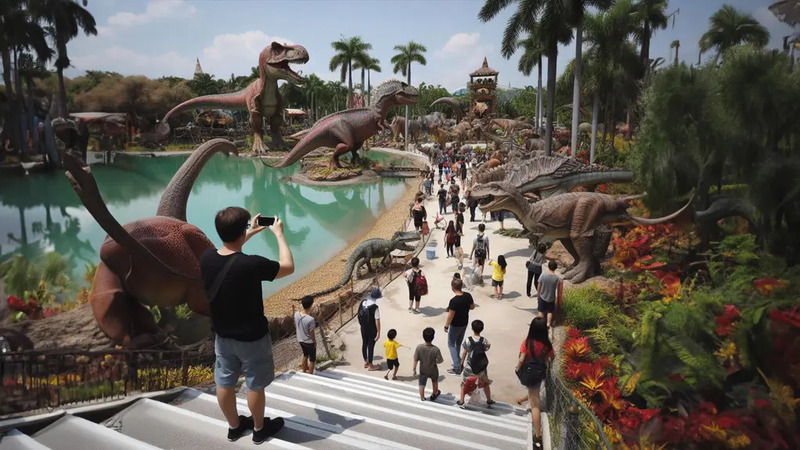 Khám phá Dino Park, công viên khủng long lớn nhất Việt Nam 4